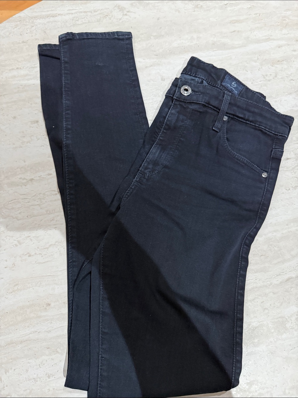 Ag Adriano Goldschmied Black Slim Jeans